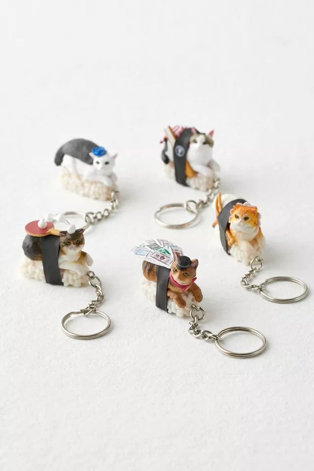 Bdg Urban Outfitters Sushi Cat Blind Box Keychain