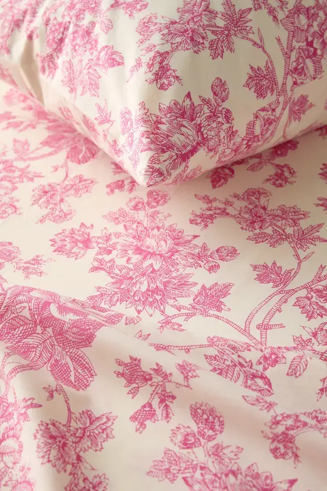 Bdg Urban Outfitters Toile Pattern Sheet Set