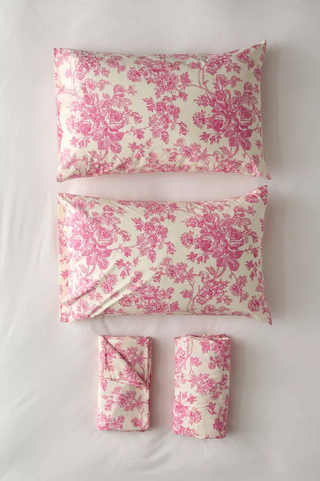 Bdg Urban Outfitters Toile Pattern Sheet Set