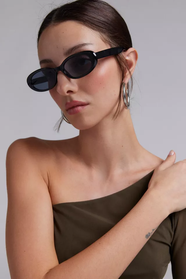 bdg urban outfitters UO Essential Oval Sunglasses