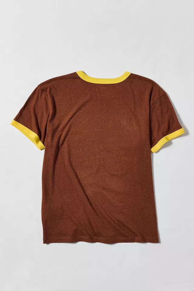 Bdg Urban Outfitters BDG Varsity Graphic Slim Fit Retro Ringer Tee