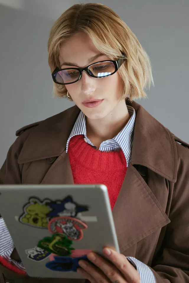 bdg urban outfitters Bella '90s Slim Blue Light Glasses