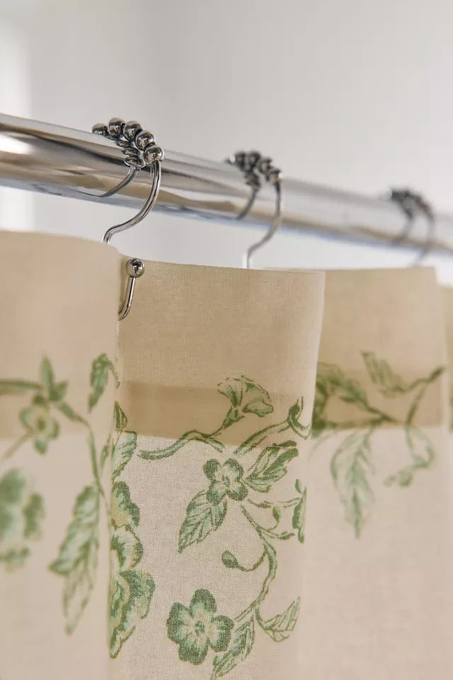 Bdg Urban Outfitters Bunny Toile Patterned Shower Curtain