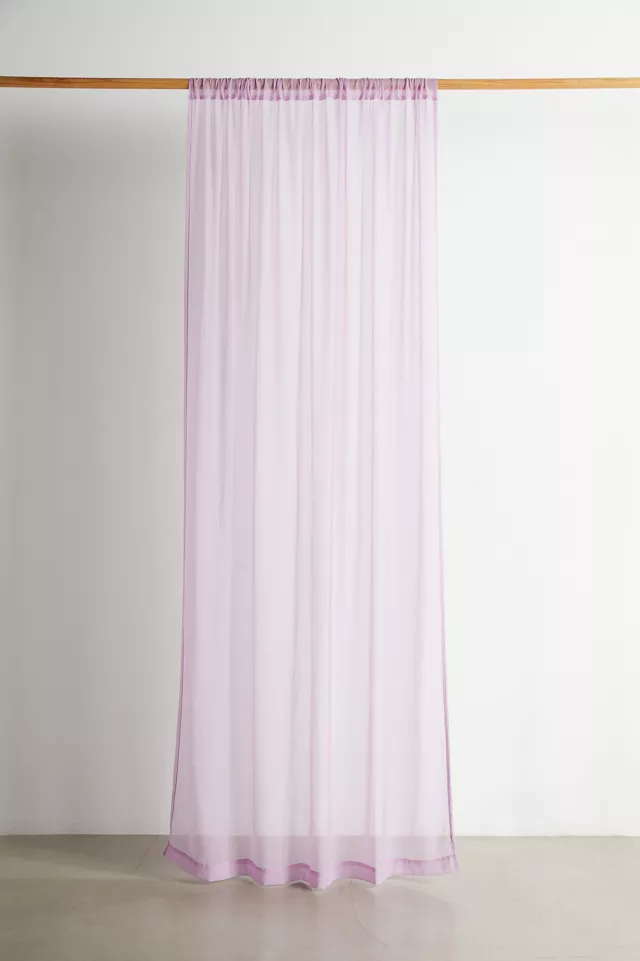 Bdg Urban Outfitters Chiffon Sheer Curtain Window Panel