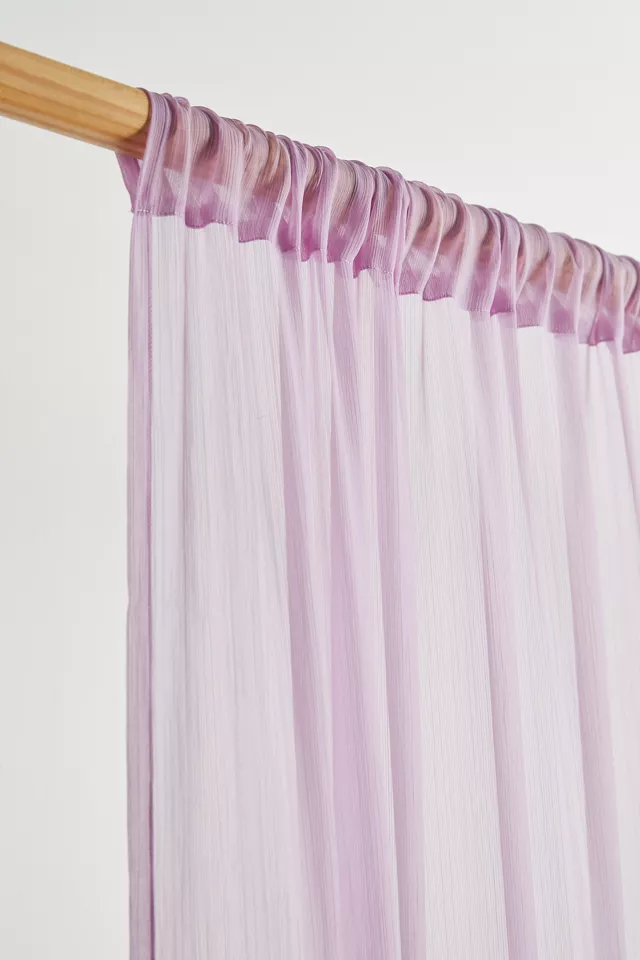 Bdg Urban Outfitters Chiffon Sheer Curtain Window Panel