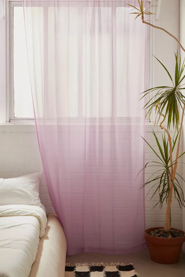 bdg urban outfitters Chiffon Sheer Curtain Window Panel