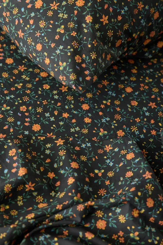 Bdg Urban Outfitters Clarissa Floral Vine Sheet Set