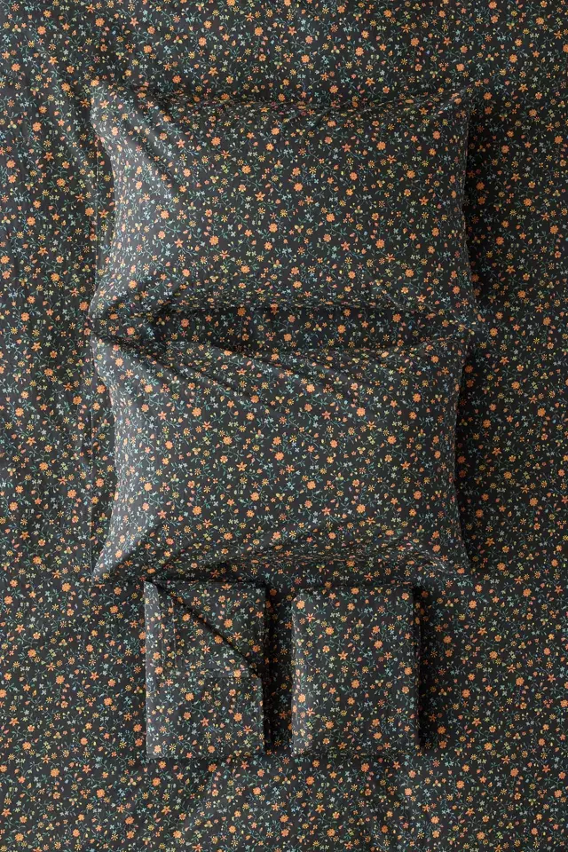 Bdg Urban Outfitters Clarissa Floral Vine Sheet Set
