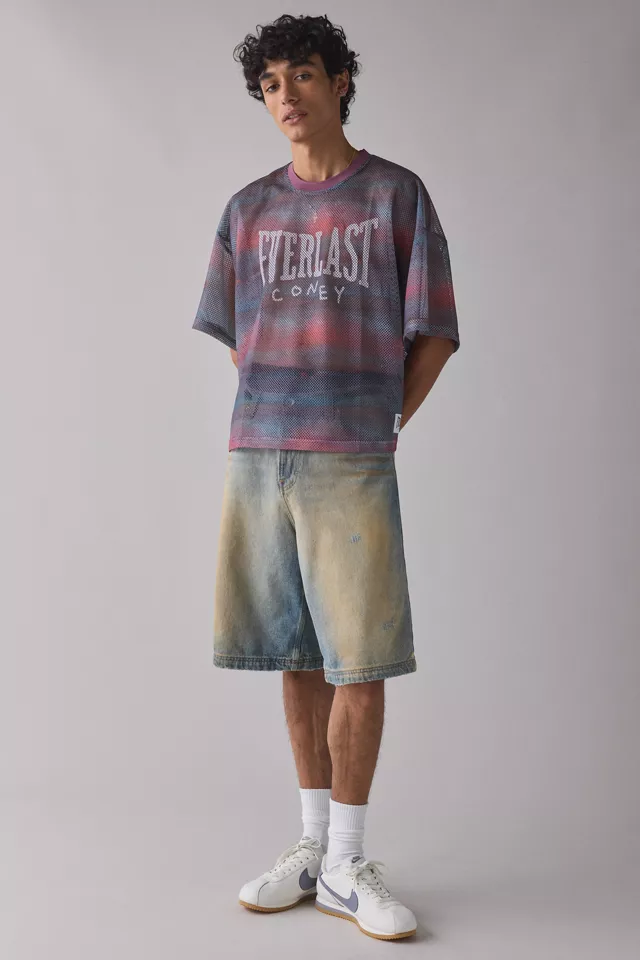 Bdg Urban Outfitters Coney Island Picnic X Everlast UO Exclusive Cropped Tee