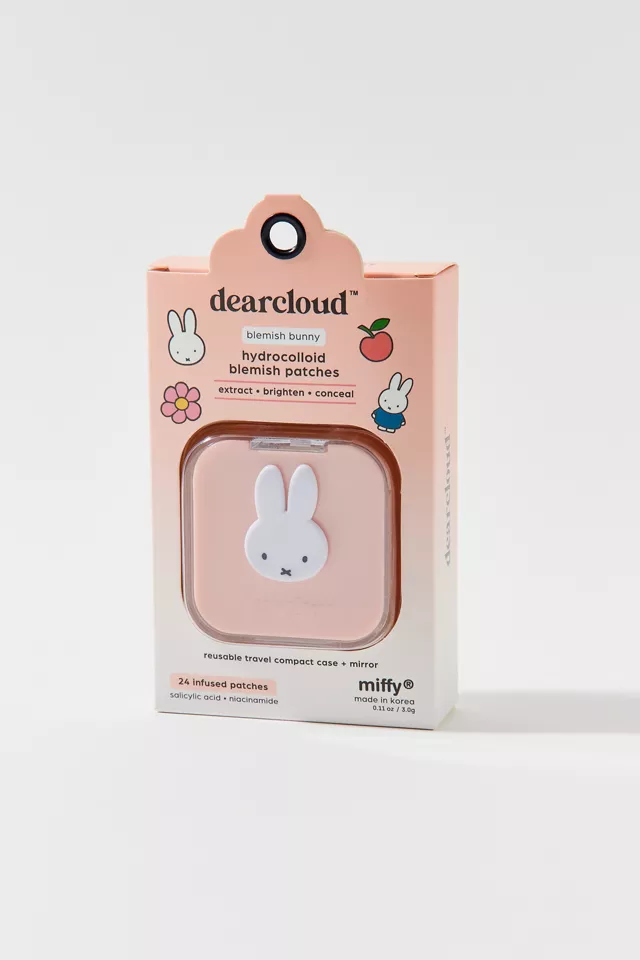 Bdg Urban Outfitters Dearcloud X Miffy Hydrocolloid Pimple Patch & Compact Case Set