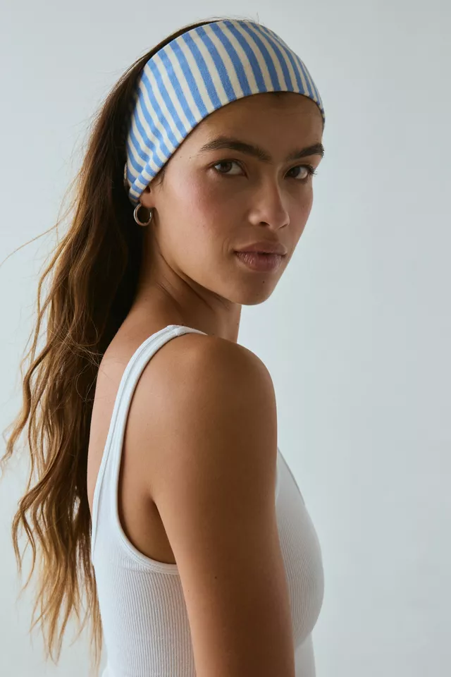 bdg urban outfitters Evie Striped Headwrap Wide Headband