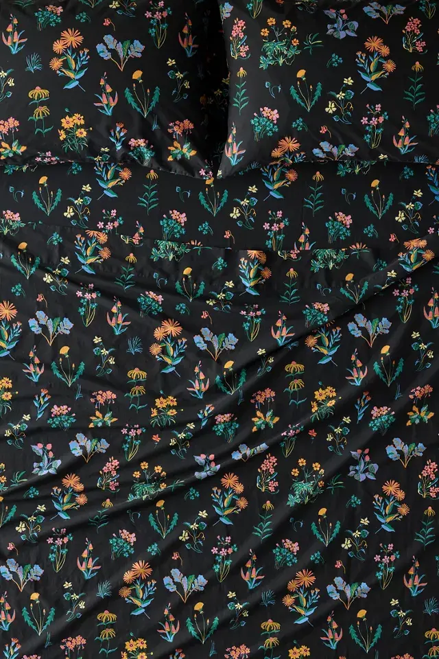 bdg urban outfitters Flori Wildflower Patterned Sheet Set