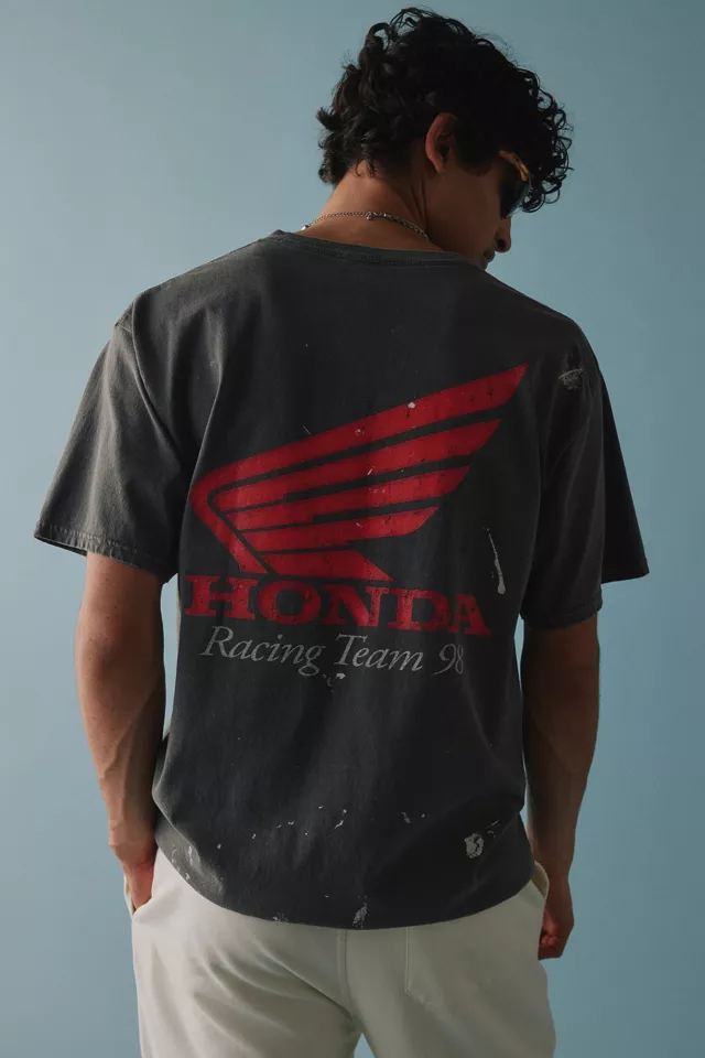 bdg urban outfitters Honda Racing Team 98 Paint Splatter Graphic Tee