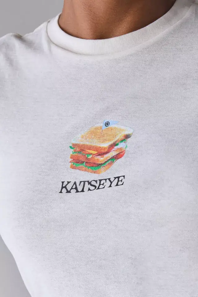 Bdg Urban Outfitters Katseye UO Exclusive Gnarly Sandwich Graphic Short Sleeve Spill The Tee