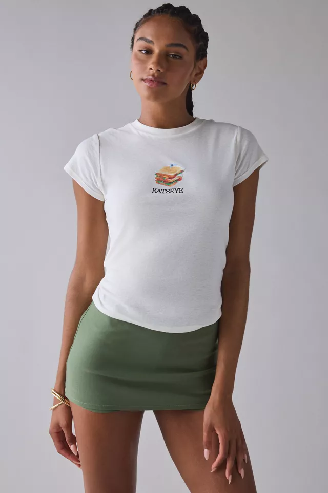 bdg urban outfitters Katseye UO Exclusive Gnarly Sandwich Graphic Short Sleeve Spill The Tee