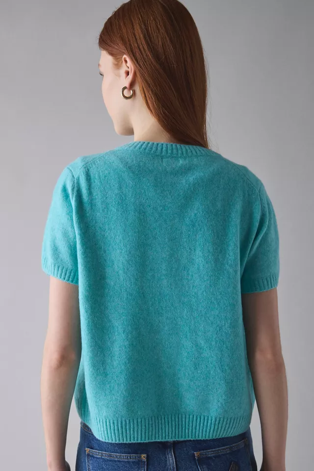 Bdg Urban Outfitters Kimchi Blue Rachel Short Sleeve Cardigan