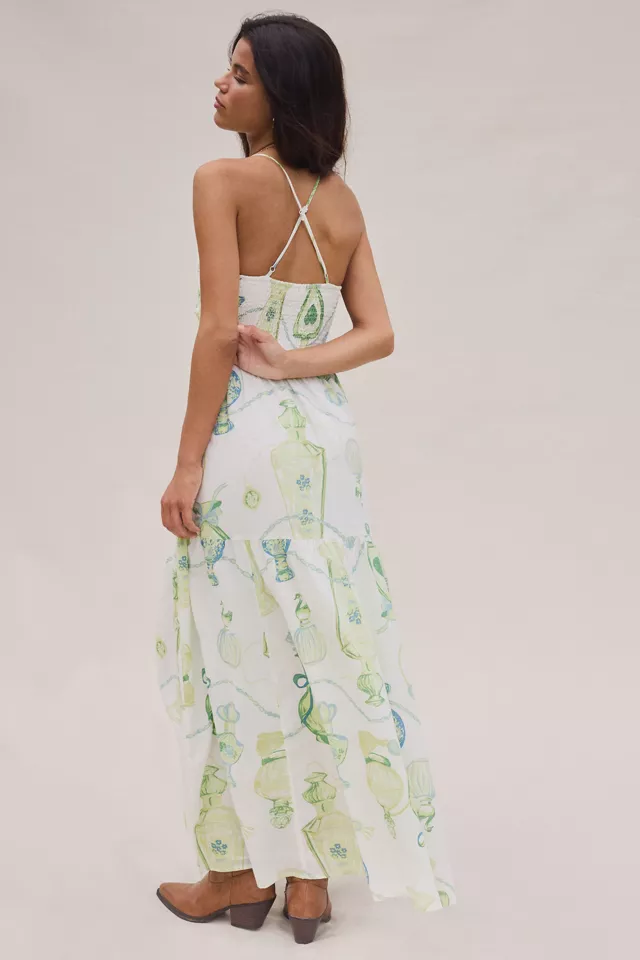 Bdg Urban Outfitters Kimchi Blue Renee Smocked Tiered Maxi Dress