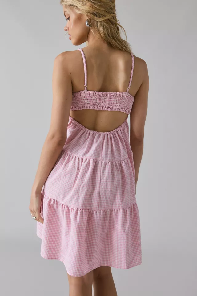 Bdg Urban Outfitters Kimchi Blue Zosia Tiered Babydoll Mini Dress