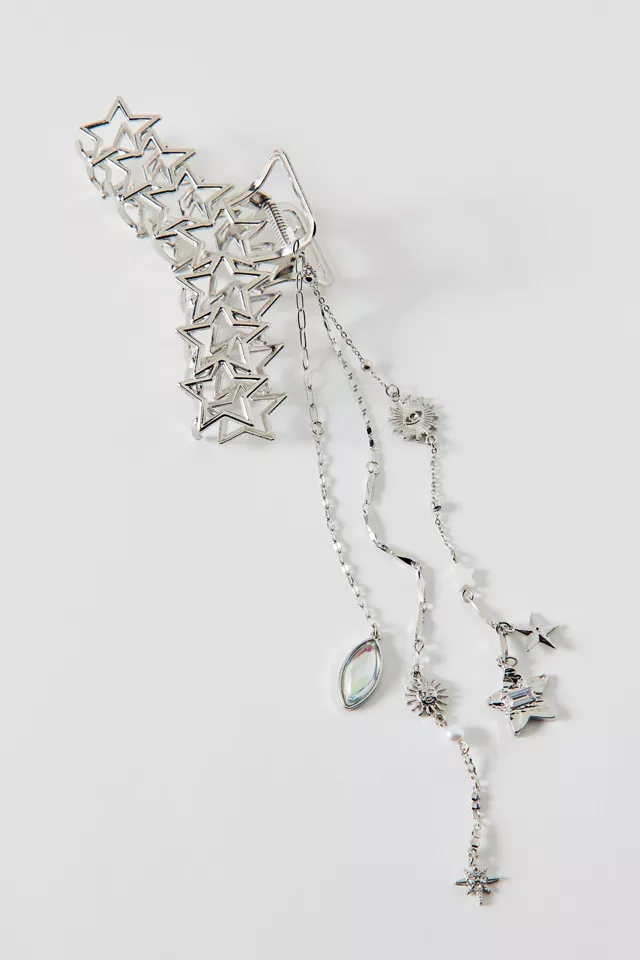 Bdg Urban Outfitters Multi-Star Charm Dangle Claw Clip