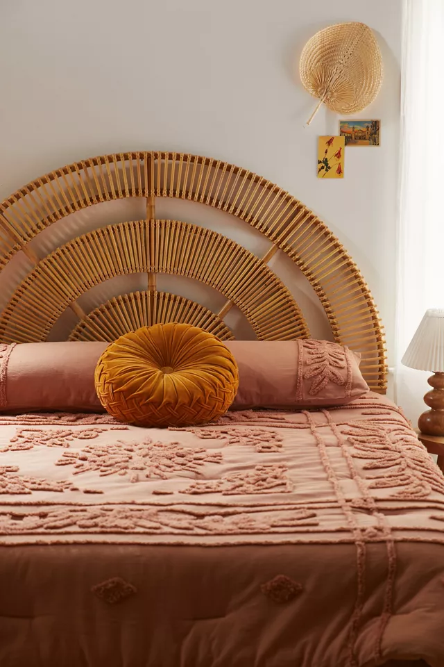 bdg urban outfitters Orbit Rattan Floating Headboard