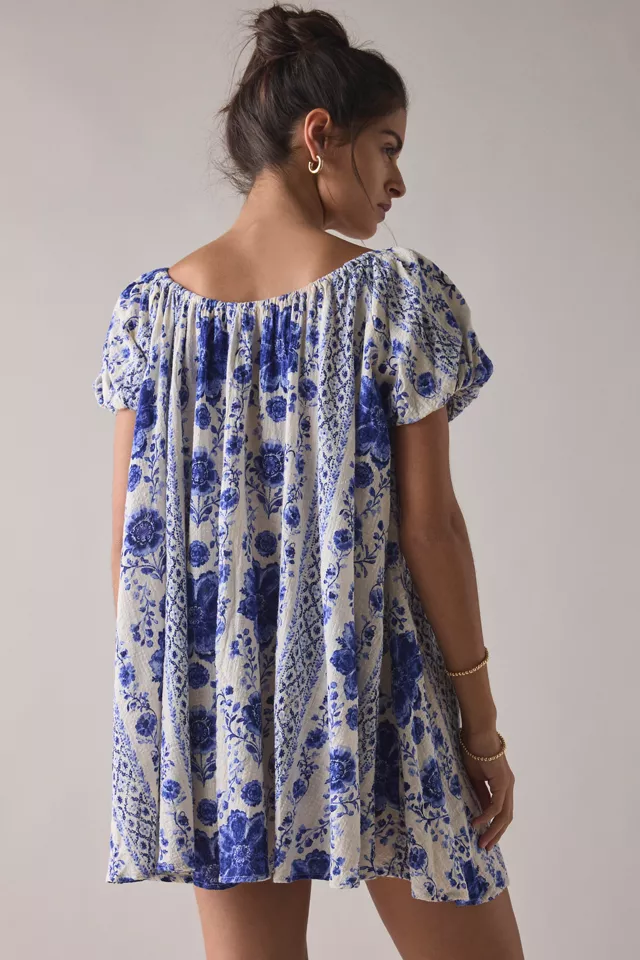 Bdg Urban Outfitters Out From Under Amara Cotton-Blend Slip Mini Dress