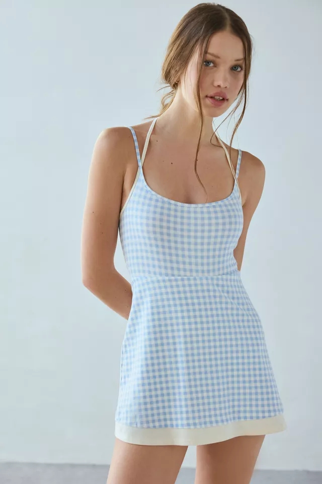 bdg urban outfitters Out From Under Bec Double Layer Mini Dress