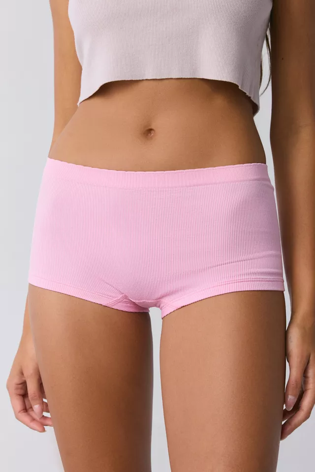 bdg urban outfitters Out From Under Ribbed Seamless Boyshort Undie