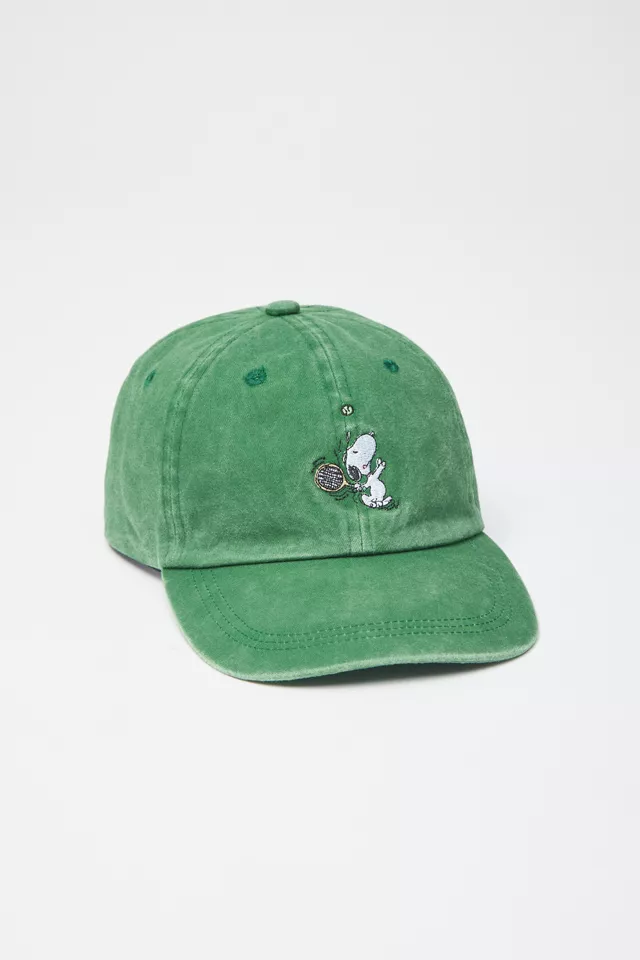 bdg urban outfitters Peanuts Snoopy Tennis Washed Dad Hat