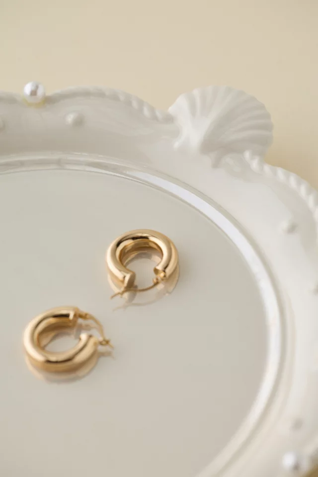 Bdg Urban Outfitters Pearl Shell Ceramic Trinket Tray