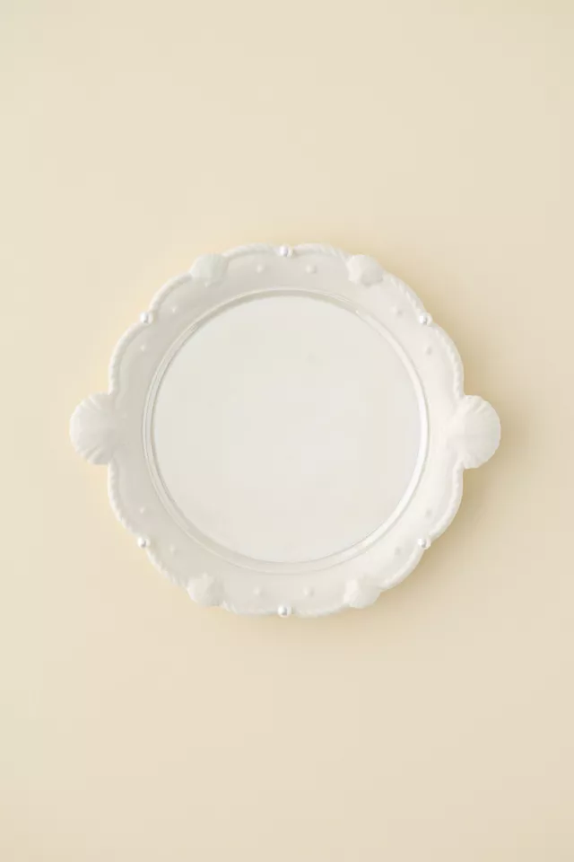 Bdg Urban Outfitters Pearl Shell Ceramic Trinket Tray