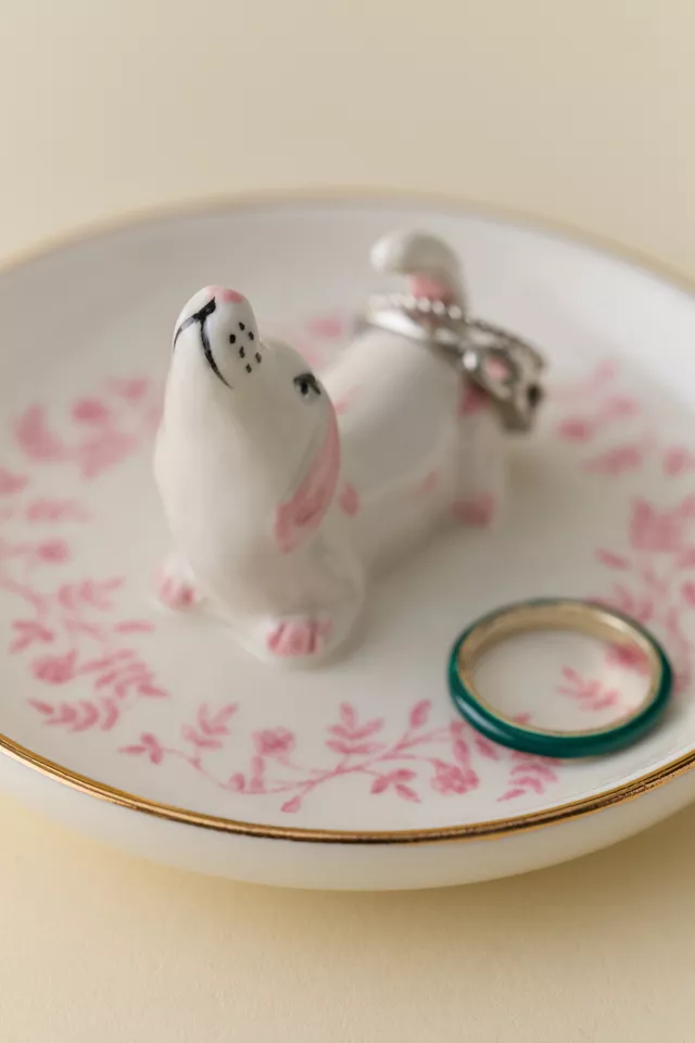 Bdg Urban Outfitters Piper Dachshund Ceramic Ring Dish
