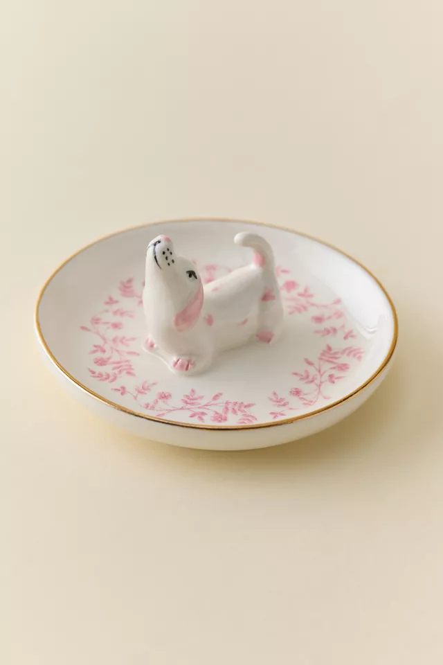 bdg urban outfitters Piper Dachshund Ceramic Ring Dish