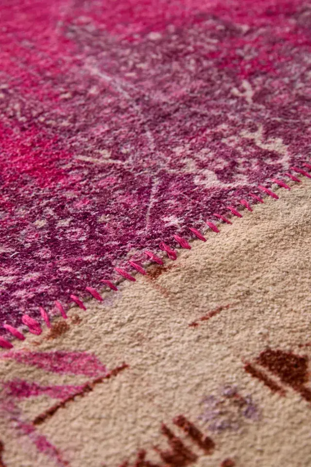 Bdg Urban Outfitters ReMADE By UO Remnants Sally Patched Rug