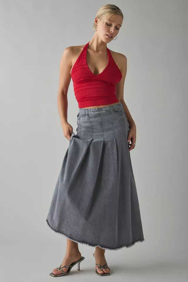 Bdg Urban Outfitters Silence + Noise Club Classic Cropped Halter Top