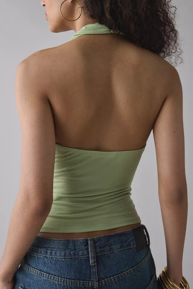 Bdg Urban Outfitters Silence + Noise Coyote Cowl Neck Halter Top