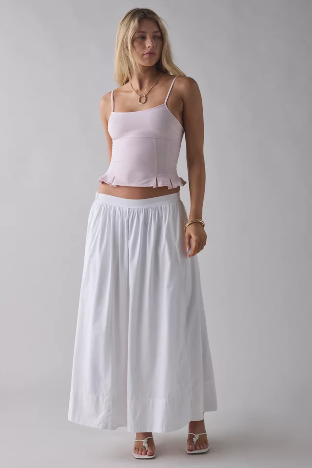 Bdg Urban Outfitters Silence + Noise Good Luck Peplum Cami