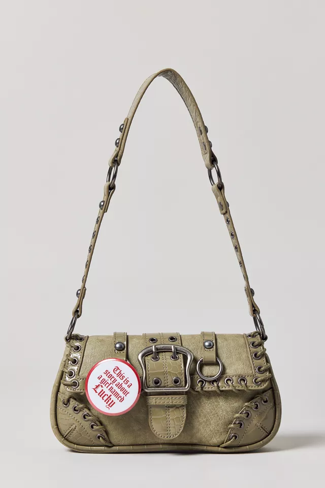 Bdg Urban Outfitters Silence + Noise Jade Laced Rivet Bag