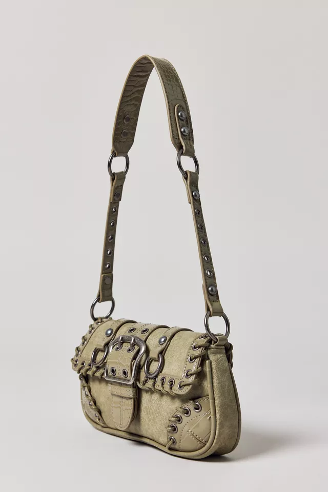 Bdg Urban Outfitters Silence + Noise Jade Laced Rivet Bag
