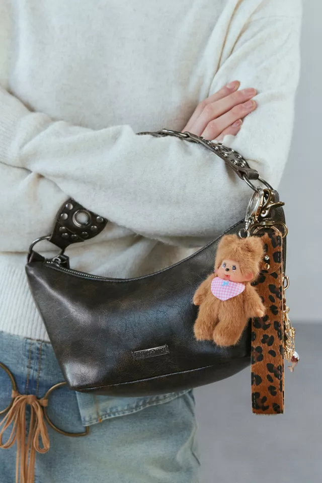 bdg urban outfitters Silence + Noise Luna Studded Faux Leather Bag