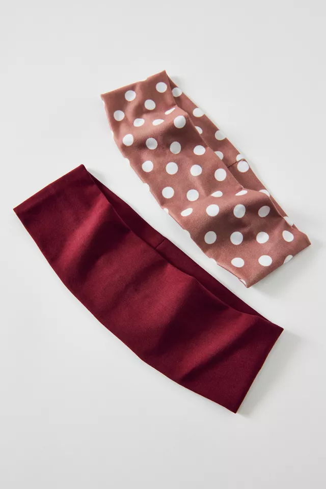 Bdg Urban Outfitters Soft & Stretchy Wide Knit Headband Set