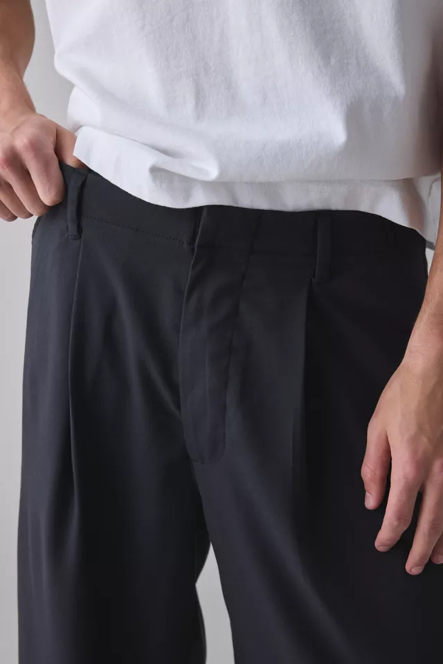 Bdg Urban Outfitters Standard Cloth Jason Cropped Pleated Trouser Pant