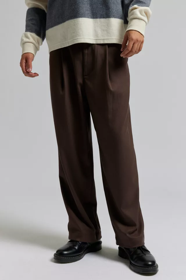 Bdg Urban Outfitters Standard Cloth Jason Relaxed Pleated Trouser Pant