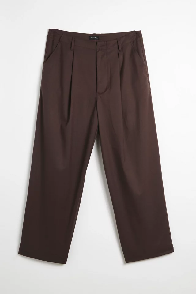 Bdg Urban Outfitters Standard Cloth Jason Relaxed Pleated Trouser Pant