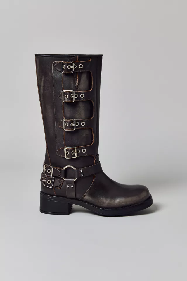 Bdg Urban Outfitters Steve Madden Rocky Buckled Tall Boot