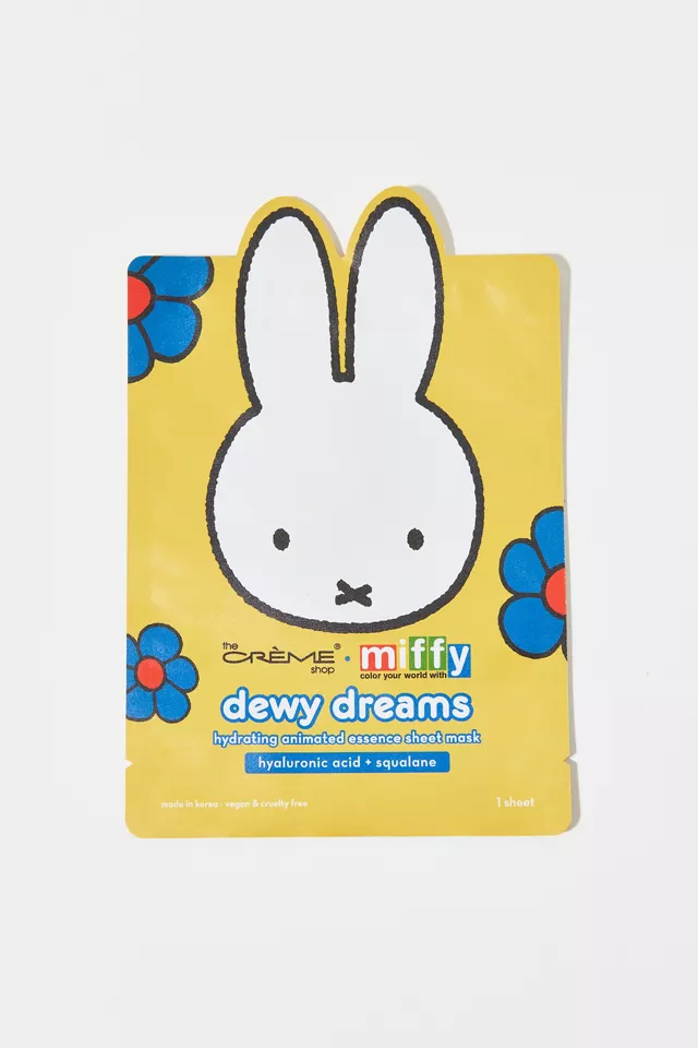 bdg urban outfitters The Crème Shop X Miffy Dewy Dreams Facial Sheet Mask
