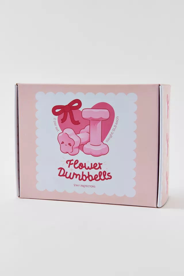 Bdg Urban Outfitters Tiny Protectors Flower Dumbbell Set