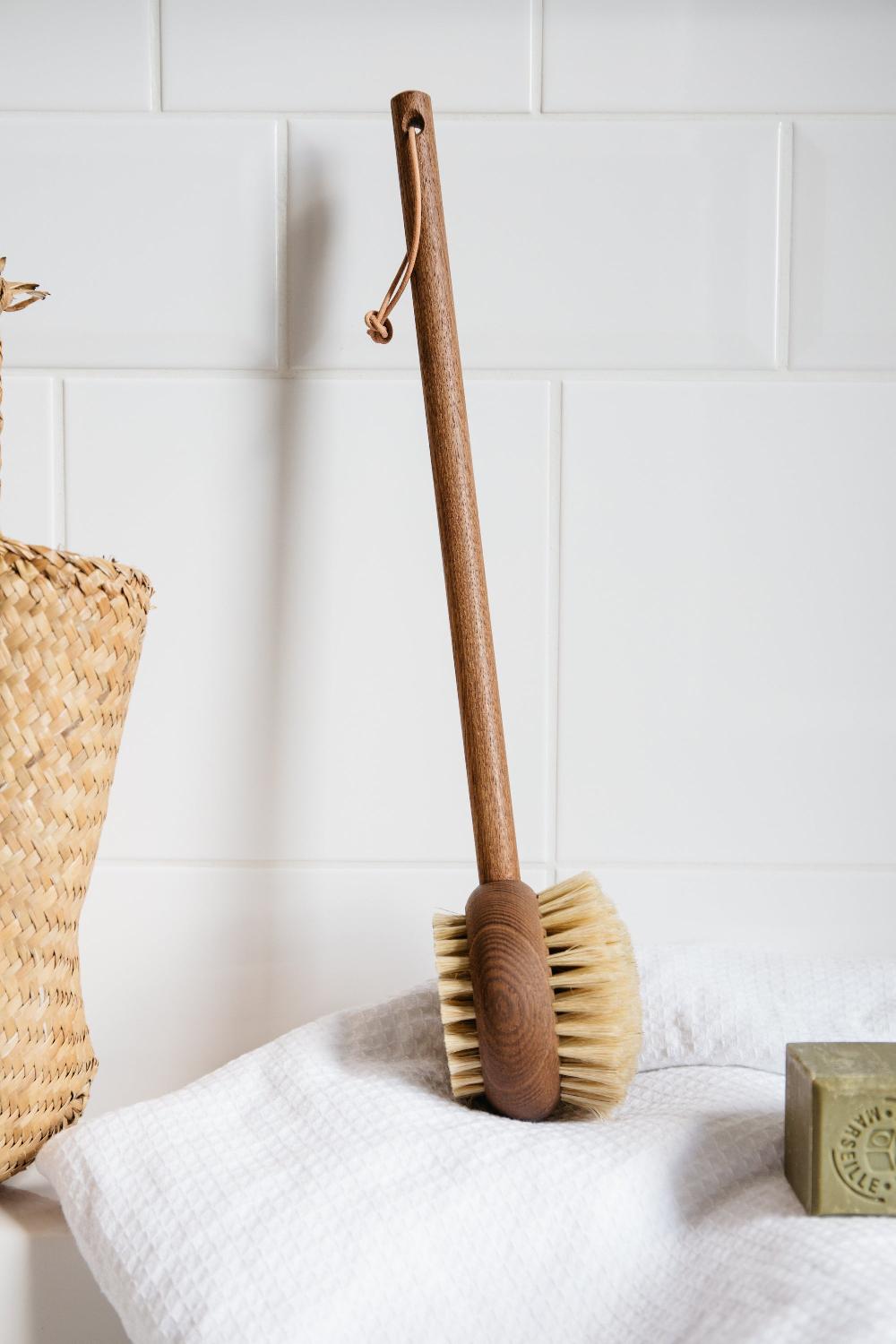be home Andree Jardin Handled Heritage (Ash) Bath and Body Brush
