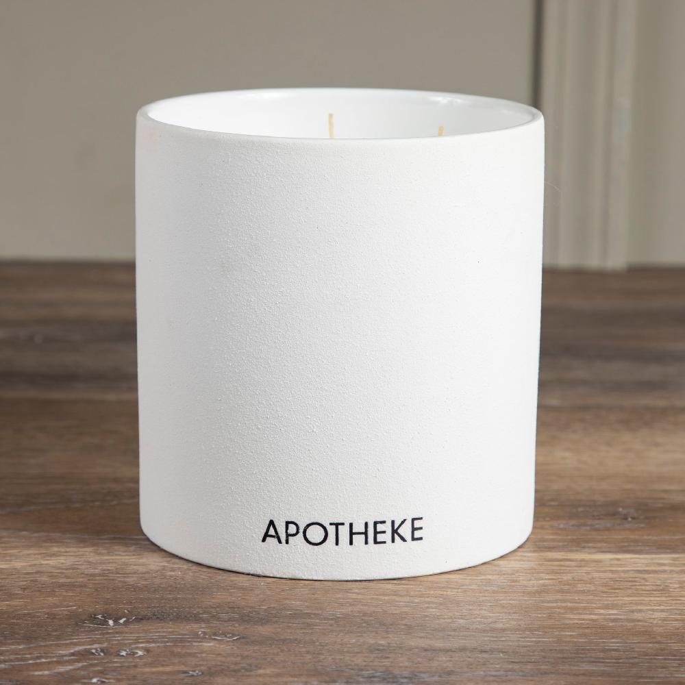 Be Home Apotheke Concrete 4-Wick Candle Sea Salt Grapefruit
