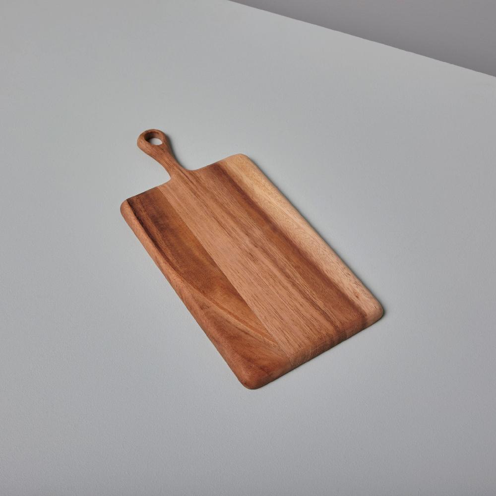 be home Acacia Mini Rectangular Serving Board