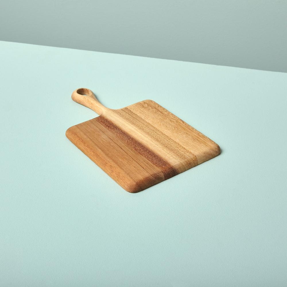 be home Acacia Mini Square Serving Board